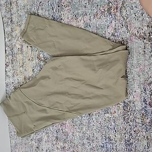 Lululemon Fine Force Bronze Green Leggings HR Size 8